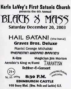 Black X Mass 2003